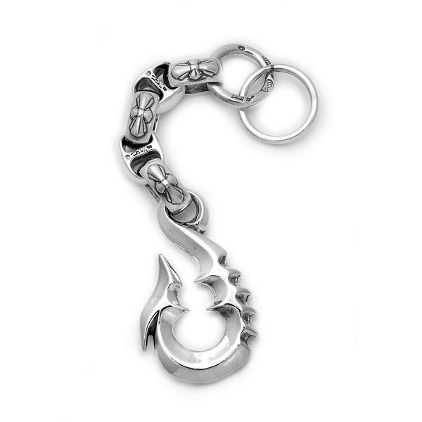 extra large fish hooks X-Large Fish Hook w/ Large Immortal Cross Link Key Chain