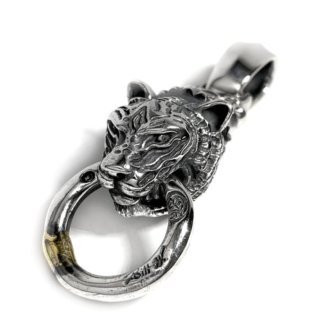 Tiger Pendant with Ring