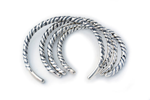 BWL Bracelet  - Twisted Wire Bangle (thin)