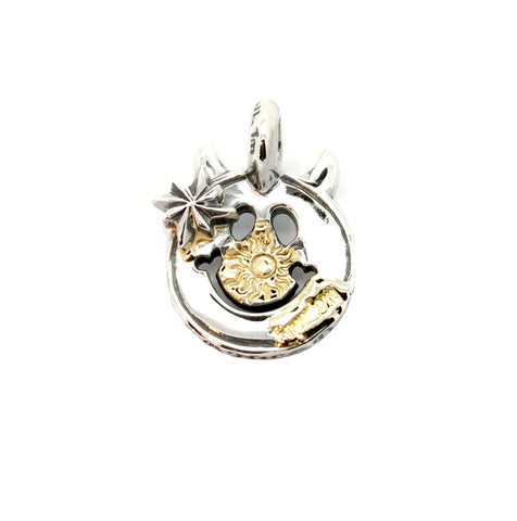 Happy Face with Horns Charm Custom