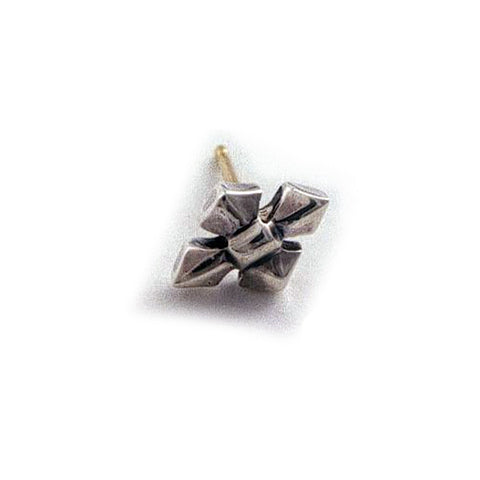 "C" Cross Earrings