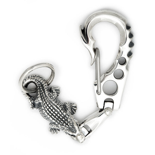 Fish Hook Clip with 1 Smooth U-Joint Link and XL Alligator Key