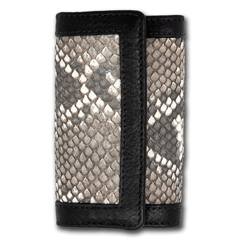 Python Leather Key Wallet