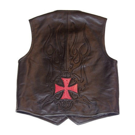 Custom Leather Vest