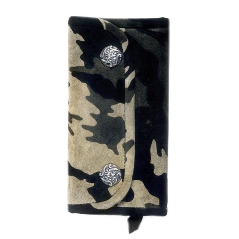 Large Currency Camo Wallet
