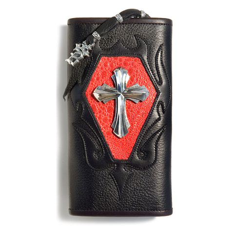 XXL Cross Coffin Wallet