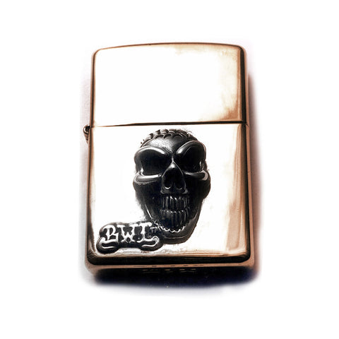 Lighter with Good Luck Skull