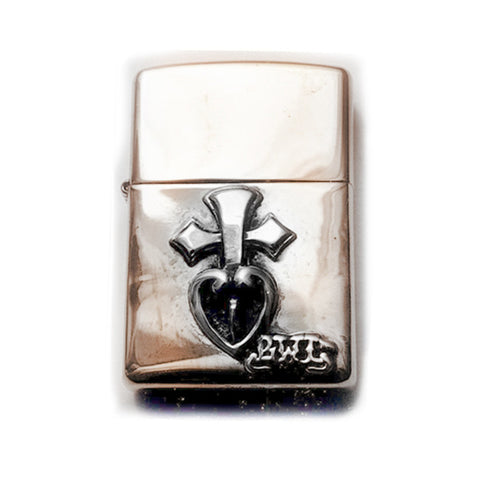 Lighter with Pierced Heart