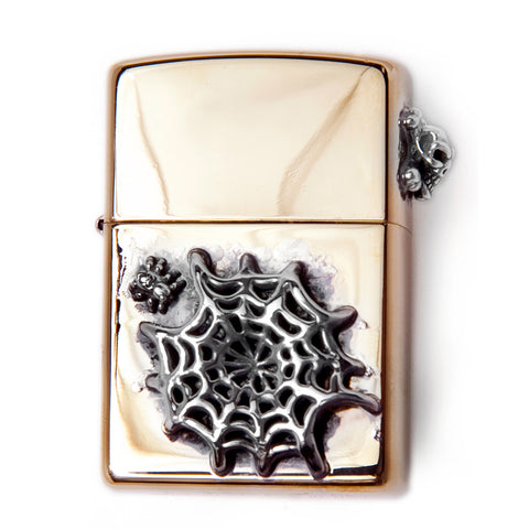 Brass Lighter with Web