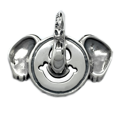 Elephant Happy Face Charm