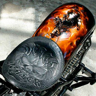 BWL Custom Motorcycle Seat - Bill Wall Leather Inc.