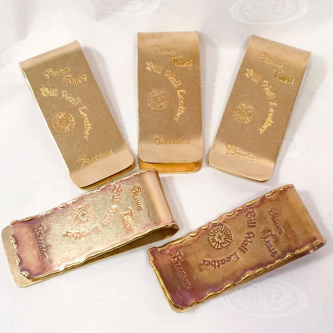 Money Clip Brass Hand Made low Limit