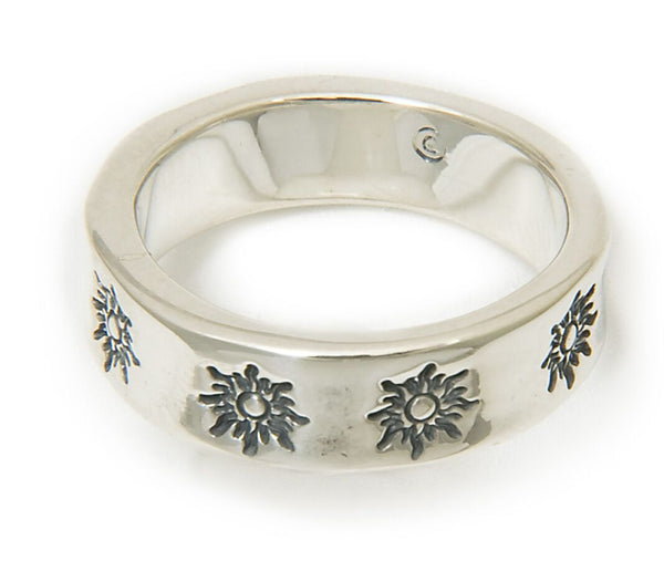 Bill Wall Leather Sun Band Ring R385