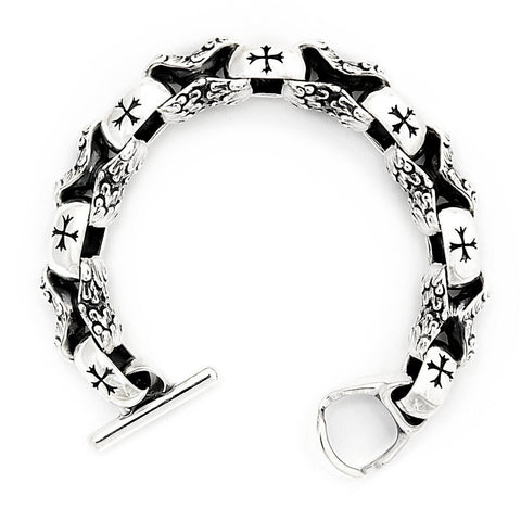 Barbarian link/Rev Cross Bracelet