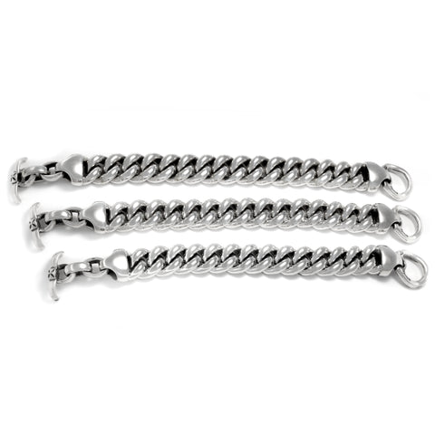 Round Large Flat Chain Bracelet