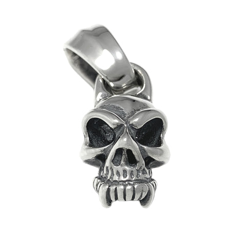 Half Skull Charm