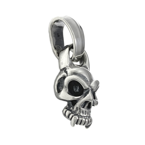 Half Skull Charm