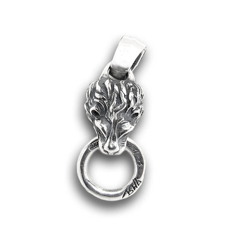 Lion with Ring Charm