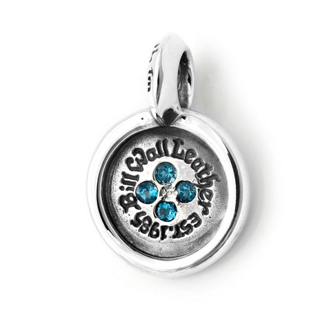 BWL Button Charm with Stones