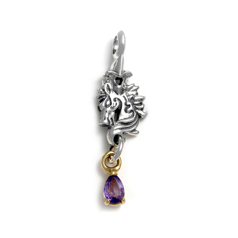 Horse Charm with Stone