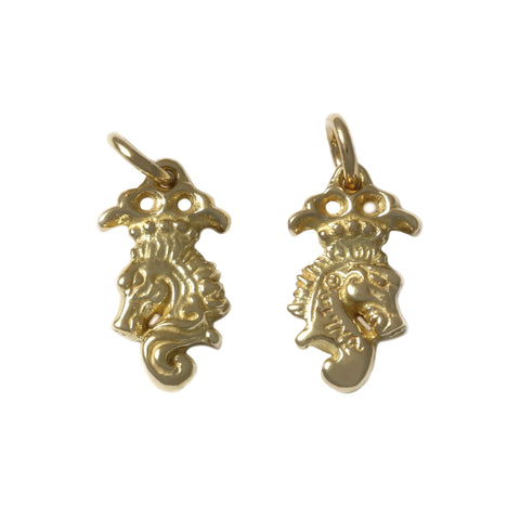 18k Tiny Horse Charm