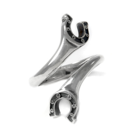 Double Horseshoe Ring
