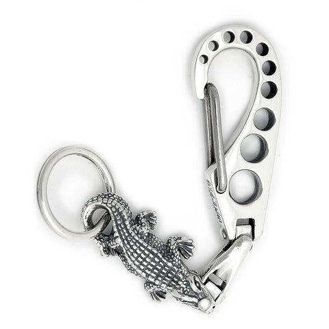 2000 Clip with 1 Mini Smooth U-Joint Link and Large Alligator Key Chain