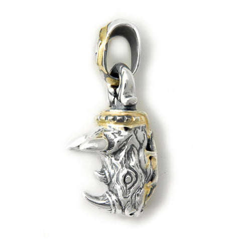 30th Anniversary Bill Wall Rhino Classic with Gold Overlay Pendant