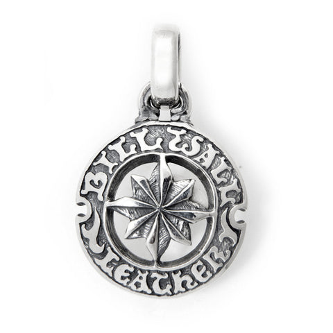 Circle Logo with Nautical Star Pendant