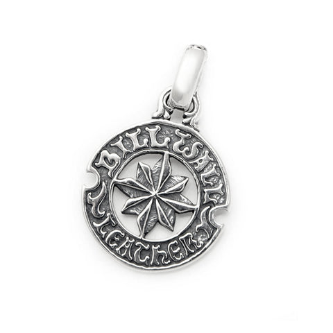 Circle Logo with Nautical Star Pendant