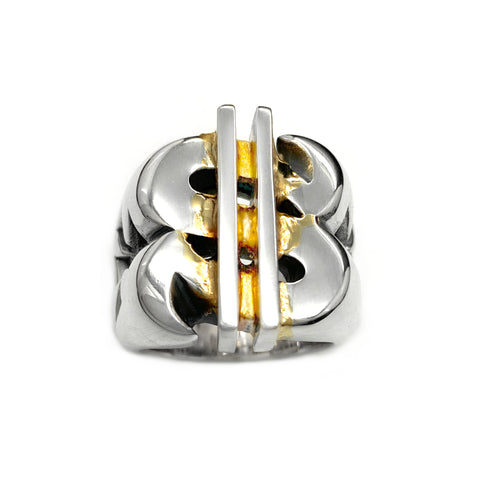 Custom Dollar Sign Ring Size 10