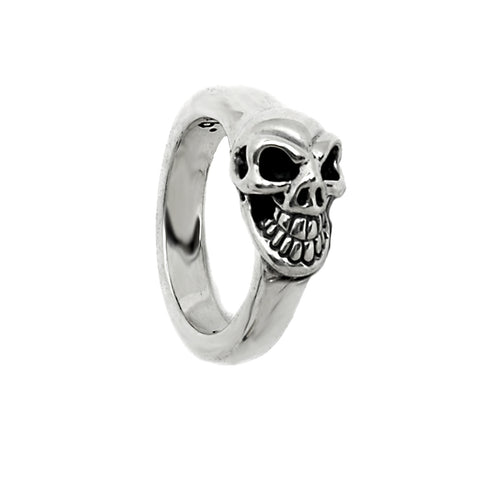 Mini Good Luck Skull Ring