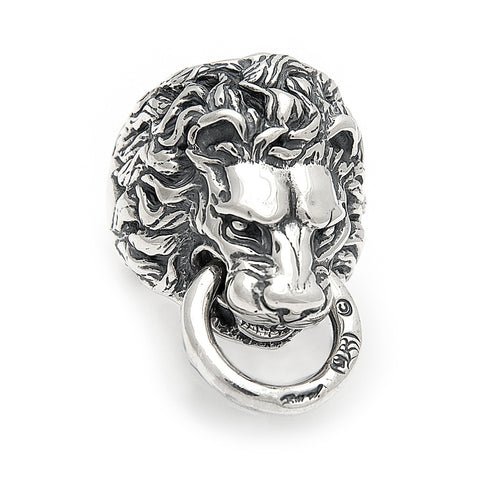 Lion with Ring in Mouth Ring