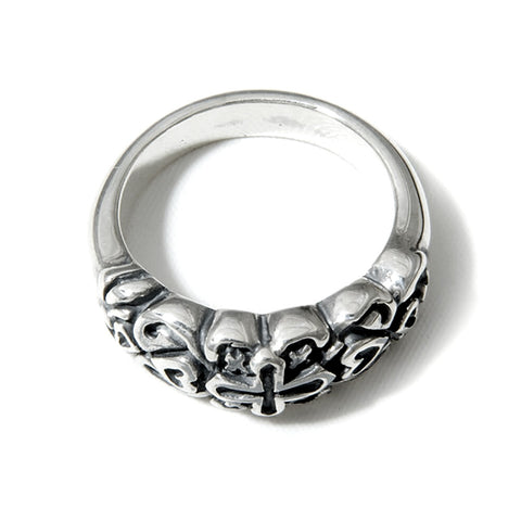 Small Gothic 30th Anniversary Ring