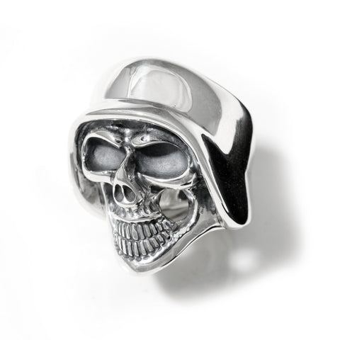 Medium Helmet Skull Ring