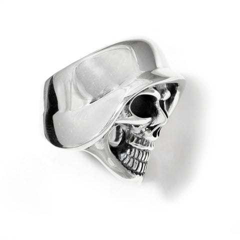 Medium Helmet Skull Ring
