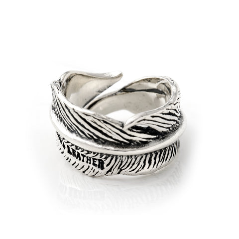Feather Ring "Medium" From 1998 Collection