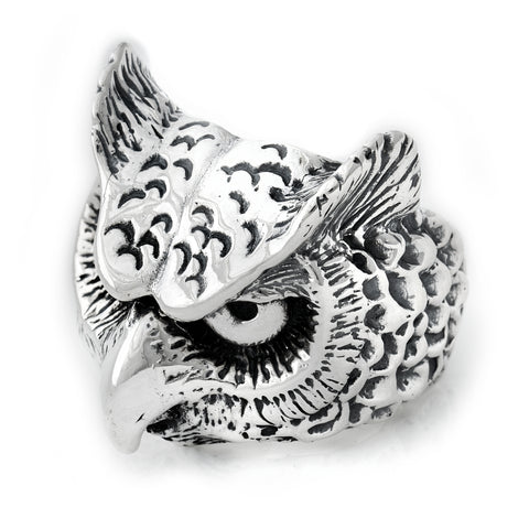 BWL Large Owl Ring