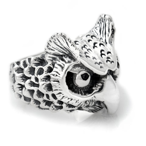 BWL Medium Owl Ring