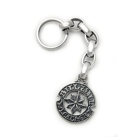 Circle logo with Nautical Star Key Chain