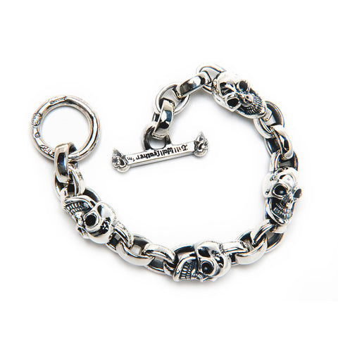 BWL Skull Chain Vintage Bracelet