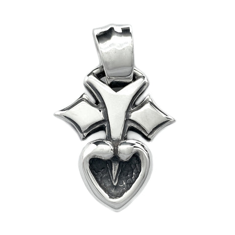Pierced Heart Charm