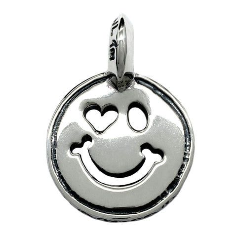 Happy Face with Heart Eye Charm