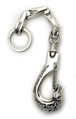 U-Joint Horse with Medium Horse Clip Key Chain