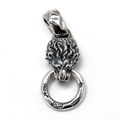 Lion Pendant with Ring