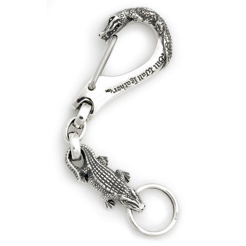 Fish Hook Key Chain - Bill Wall Leather Inc.