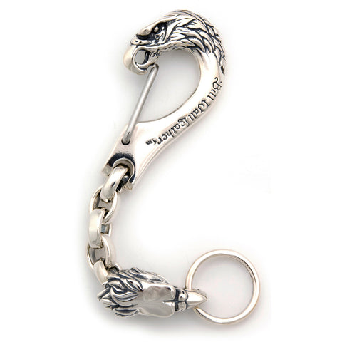 Eagle Clip with Chain Links and Eagle Key Chain