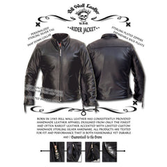 Rider Jacket - Bill Wall Leather Inc.