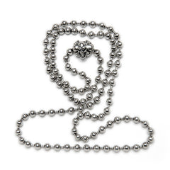 Medium Ball Chain Necklace - Bill Wall Leather Inc.