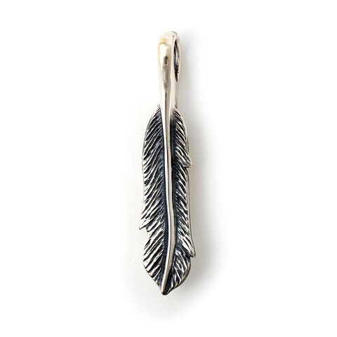 Vintage Feather Pendant (medium)